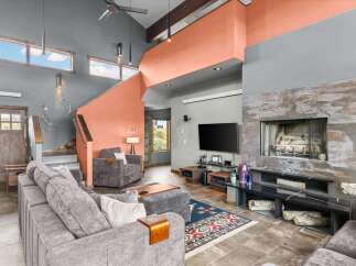 Step into luxury with this stunning property featuring a modern living space.