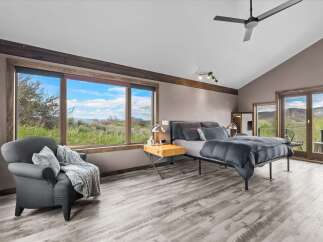 Experience luxury and tranquility in this stunning bedroom.