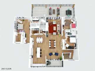 Discover the epitome of modern living in this stunning property, showcasing a meticulously designed floor plan.