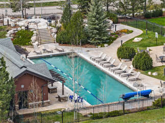 Enjoy luxury living with this stunning property featuring a beautiful outdoor pool, perfect for relaxation and recreation.