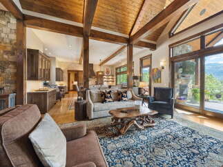 Experience luxury living in this stunning property featuring a spacious open floor plan and exquisite architectural details.