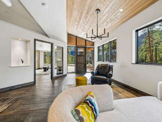 Step into luxury with this stunning property featuring a modern interior design.