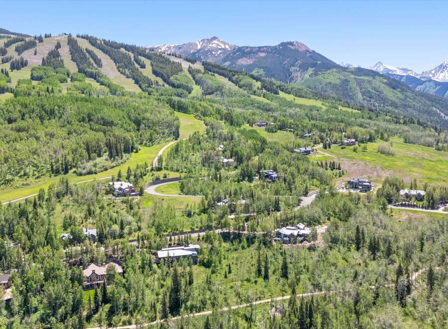 Nestled amidst the lush greenery and rolling hills of a mountain landscape, this property offers a serene escape with stunning natural beauty.