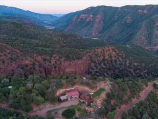 Nestled in the heart of nature, this stunning property offers unparalleled privacy and breathtaking views.