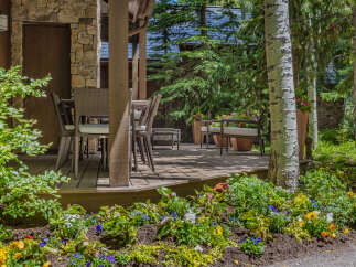 Enjoy the tranquility of this outdoor oasis, perfect for relaxation and entertaining.