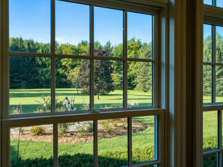 Enjoy the serene views from this beautiful property.