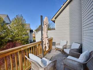 Enjoy outdoor living at its finest on this beautiful deck! This property features a spacious deck, perfect for relaxing or entertaining.