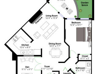 For Sale in Vancouver with 1 Bedroom and 1 Bathroom