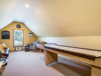 Step into this inviting loft space, perfect for relaxation and entertainment.