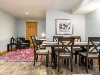 Step into this inviting dining area, perfect for hosting gatherings.