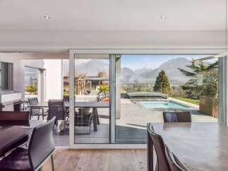 Experience luxury living with this stunning property featuring breathtaking mountain views.