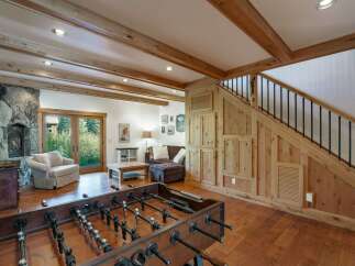 Step into luxury with this stunning property featuring a game room, perfect for entertaining.