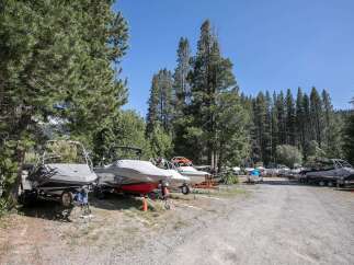 Discover the convenience of boat storage in this scenic location.