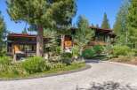Discover modern mountain living in this stunning architectural home, nestled amongst mature pine trees.