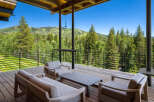 Experience breathtaking mountain views from this stunning deck, perfect for outdoor living and entertaining.
