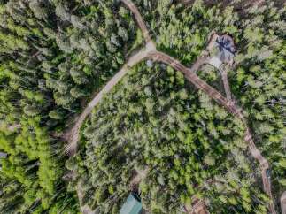 Discover your private mountain retreat nestled within a lush forest.