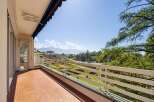Enjoy breathtaking mountain views from this spacious balcony, perfect for outdoor relaxation and entertaining.