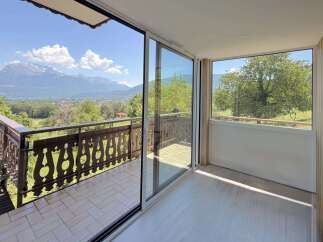 Experience breathtaking mountain and lake views from this stunning balcony, perfect for enjoying your morning coffee or evening sunset.