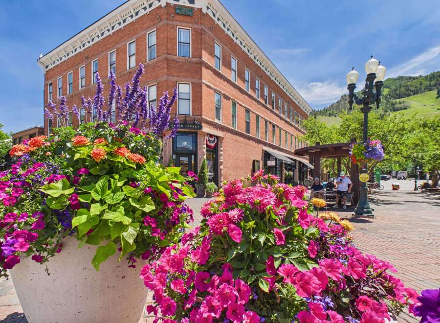 Experience the charm of this historic brick building, featuring a beautifully preserved facade and elegant architectural details.