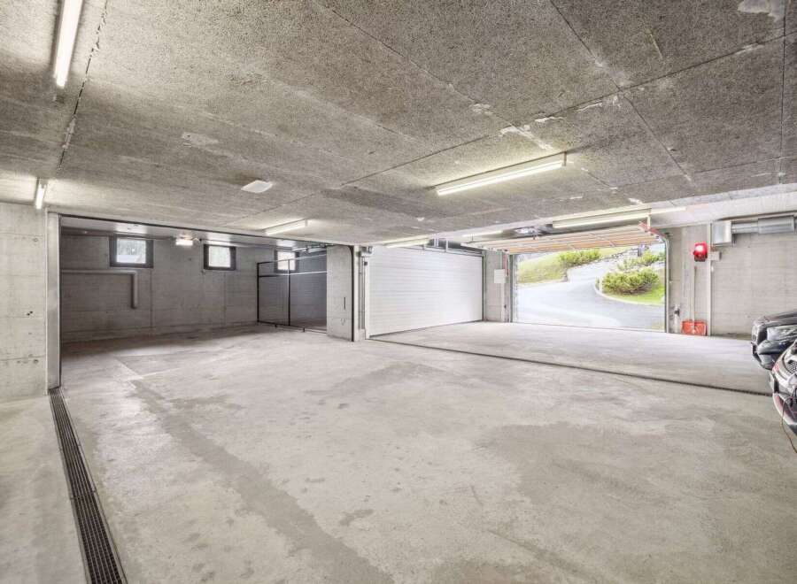 Discover this spacious underground garage, perfect for secure vehicle storage.