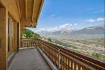 Experience breathtaking panoramic views from this stunning balcony, perfect for enjoying your morning coffee or evening sunset.