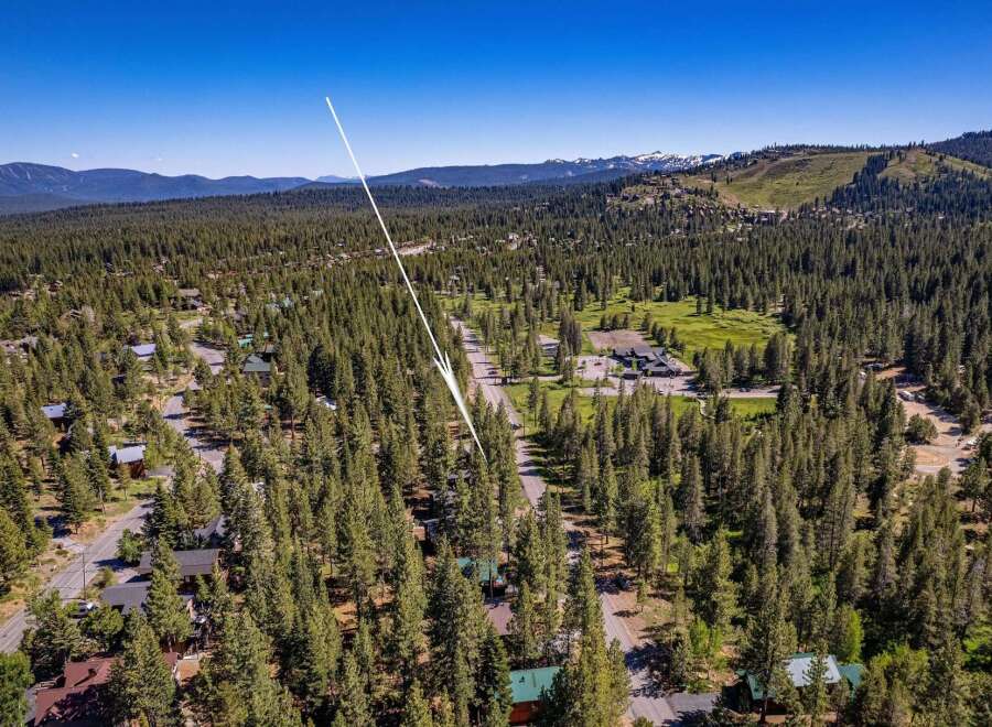 Discover this stunning property nestled amidst a dense forest of pine trees, offering a serene and private retreat.