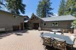 Enjoy outdoor living with this spacious paver patio, perfect for entertaining.