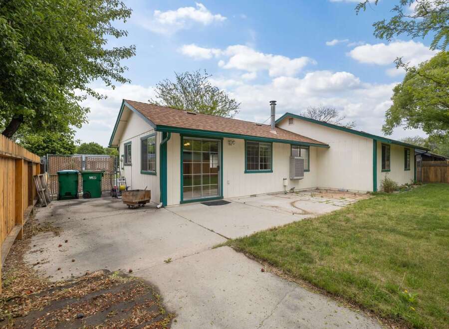 Discover this charming single-story home with a spacious backyard, perfect for outdoor entertaining.
