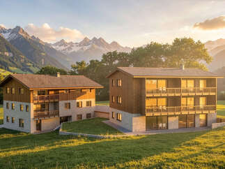 Experience luxury mountain living in this stunning property featuring modern architecture and breathtaking alpine views.