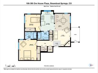 Discover this charming 970 sq ft main floor living space in Steamboat Springs, CO.