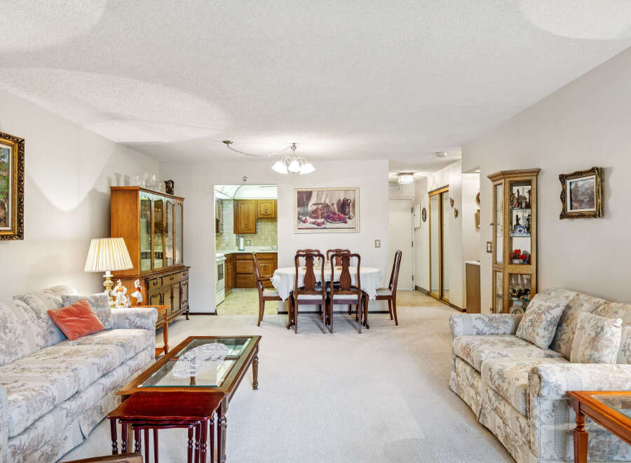 Step into this inviting living and dining area, perfect for entertaining.