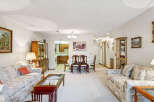 Step into this inviting living and dining area, perfect for entertaining.