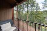 Enjoy breathtaking mountain views from this private balcony, perfect for morning coffee or evening relaxation.