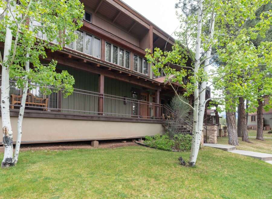 Experience rustic charm and modern comfort in this stunning mountain property.