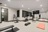 Transform your home into a personal fitness sanctuary with this fully equipped gym.
