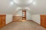 Discover this charming attic space, perfect for a cozy bedroom or versatile living area.