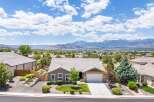 Discover this stunning single-story home offering breathtaking mountain views and a serene desert landscape.