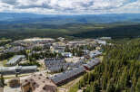 Discover this stunning mountain village offering a unique blend of modern architecture and natural beauty.