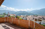 Enjoy breathtaking mountain views from this stunning balcony, perfect for your morning coffee or evening relaxation.