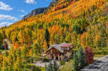 Experience the breathtaking beauty of autumn from this stunning mountain home.