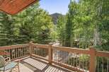 Enjoy breathtaking mountain views from this charming balcony, perfect for morning coffee or evening relaxation.