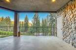 Enjoy breathtaking mountain views from this spacious balcony, perfect for outdoor relaxation and entertaining.