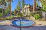 Enjoy relaxation and recreation in this inviting outdoor space, featuring a sparkling hot tub perfect for unwinding.
