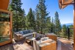Experience breathtaking lake and mountain views from this stunning deck, perfect for outdoor entertaining.
