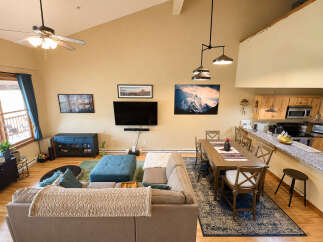 Experience the best of open-concept living in this stunning property, featuring a spacious living and dining area perfect for entertaining.
