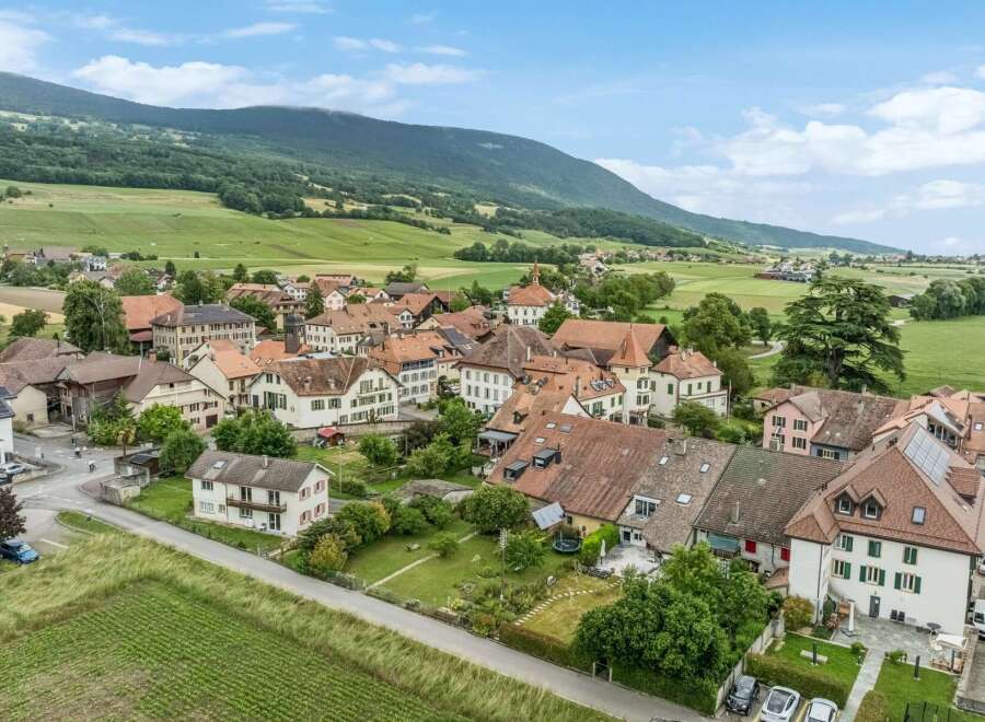 Discover this charming village home nestled amidst rolling green hills and vineyards, offering a serene escape.