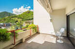 Enjoy breathtaking mountain views from this stunning balcony, perfect for your morning coffee or evening relaxation.