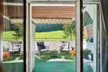 Enjoy the serene mountain views from this charming balcony, perfect for your morning coffee or evening relaxation.