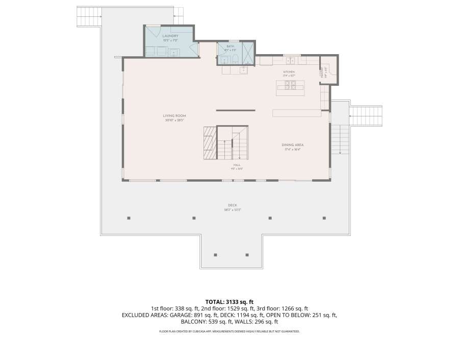 Discover this spacious home featuring a large living room, an open-concept dining area, and a modern kitchen perfect for entertaining.
