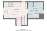 Discover the efficient layout of this home, featuring a well-appointed kitchen measuring 11'5' x 7'10' and a spacious bathroom of 7'6' x 7'10'.